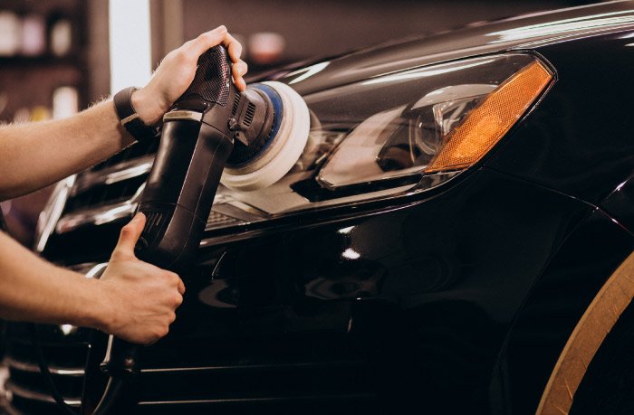 Detailing process polishing in action