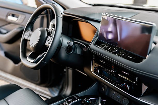 Interior leather detail completed